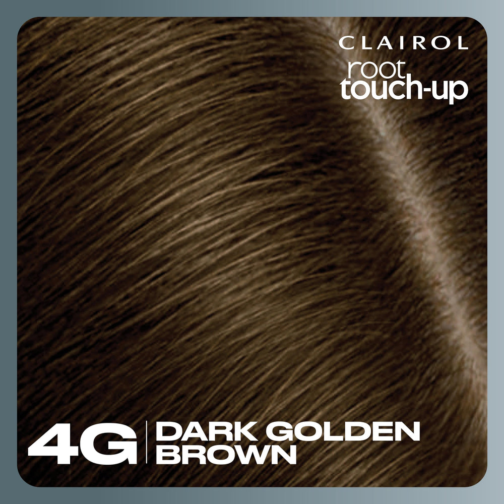 Clairol Root Touch-Up shade match with existing color visualization.
