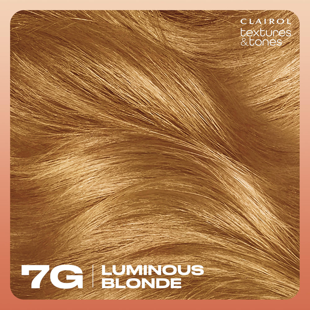 Luminous Blonde shade enhances warm undertones with natural-looking shine.