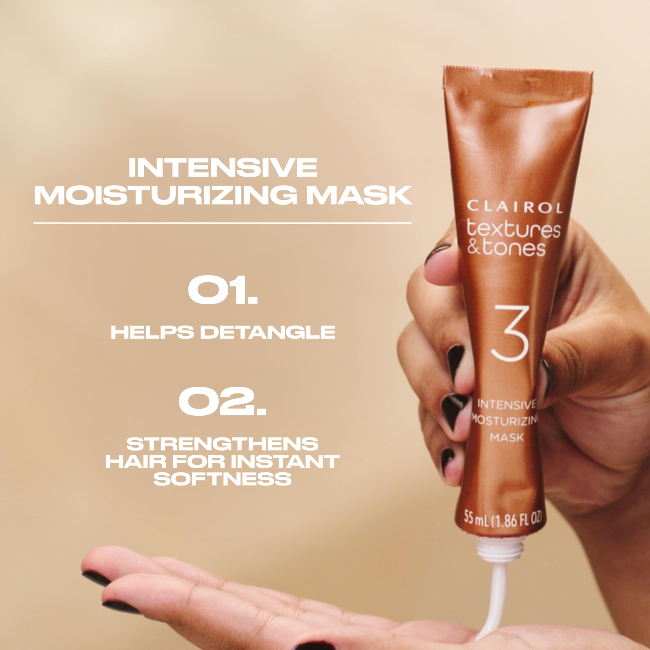Clairol Textures & Tones detangling tips image for smoother styling