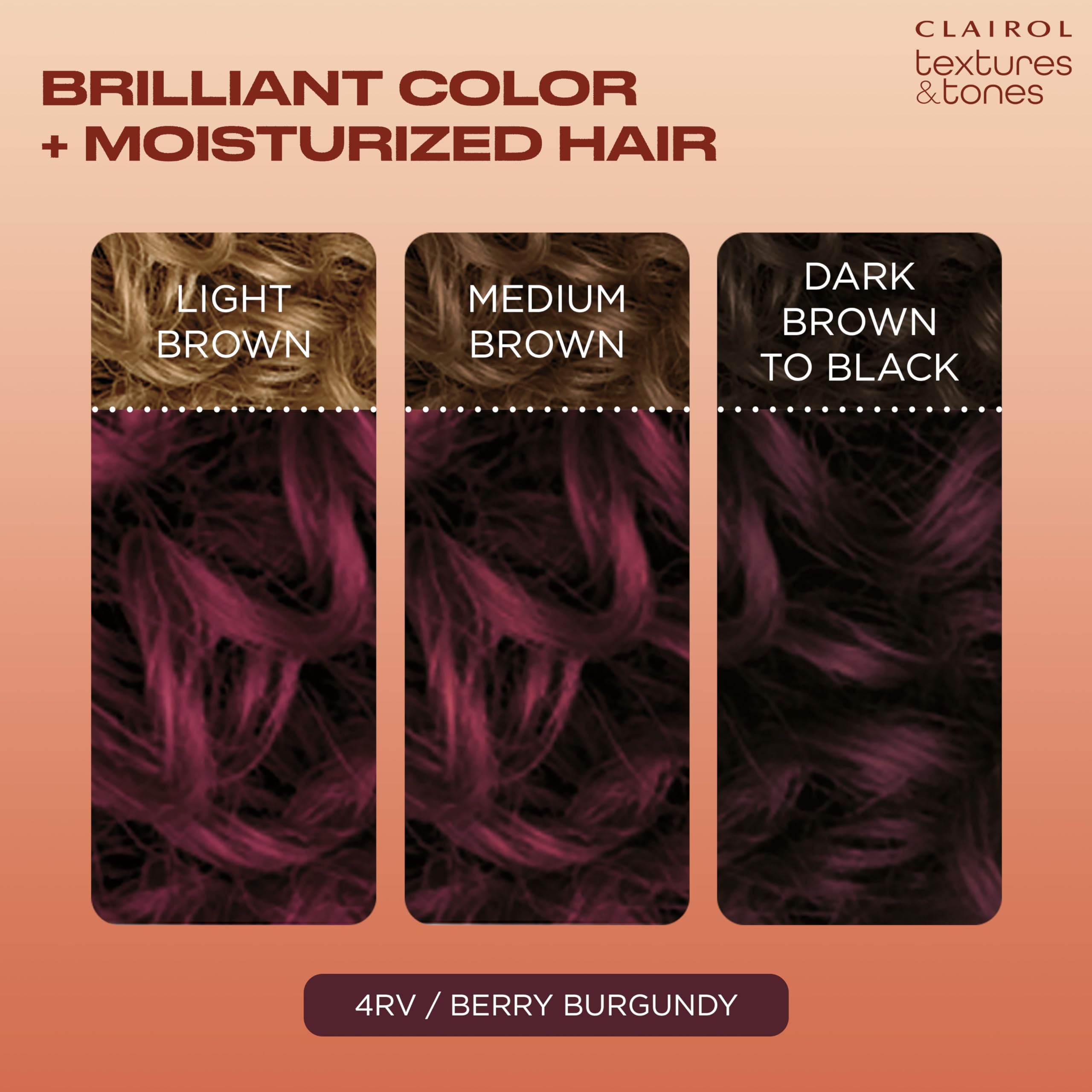 Clairol Textures & Tones Intensive Moisturizing Mask detangles and softens hair