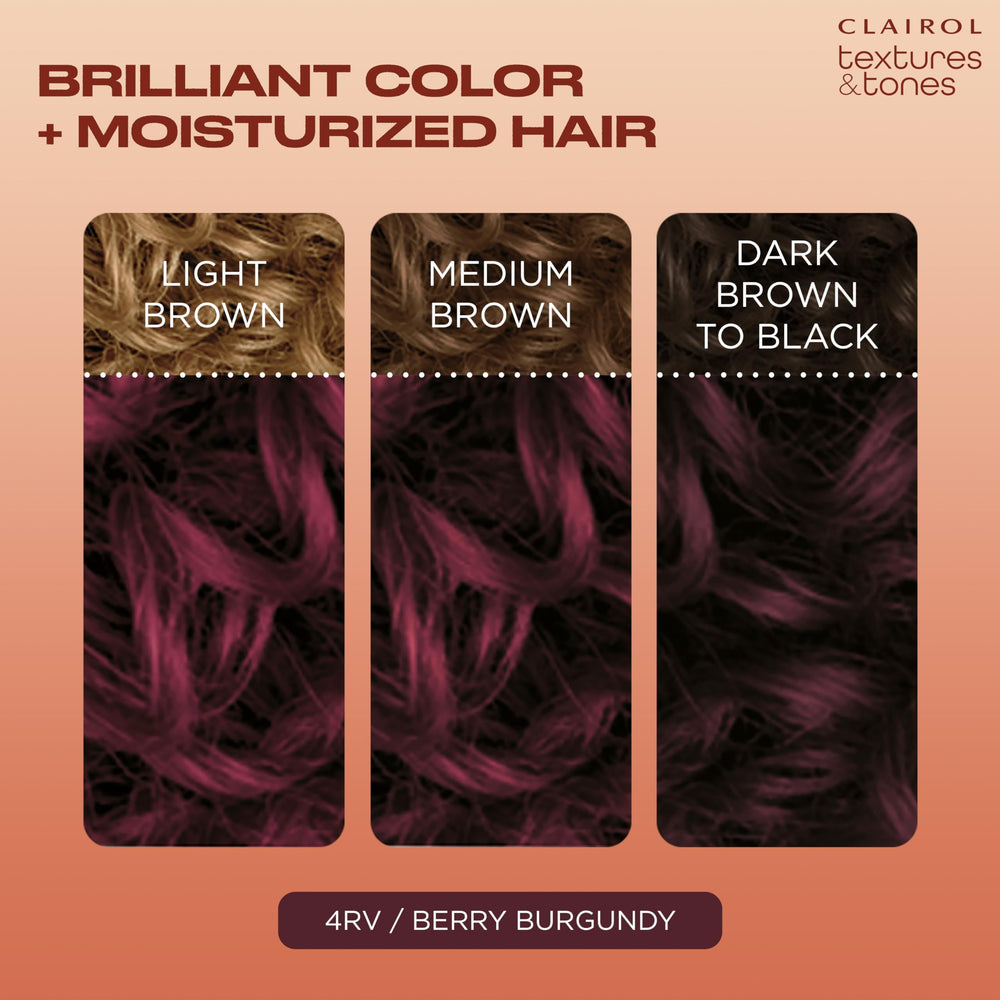 Clairol Textures & Tones Intensive Moisturizing Mask detangles and softens hair
