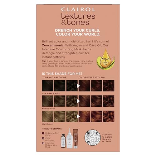 Sunset Copper shade swatches display rich warmth for textured hair