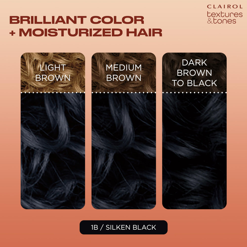Clairol Textures & Tones textured hair system tailored for natural or relaxed textures