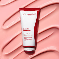 Clarins Body Fit ankle-to-waist massage for smoother contours.