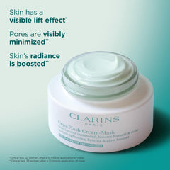 Cryo-Flash mask 10-minute treatment for firmer look and smoother texture