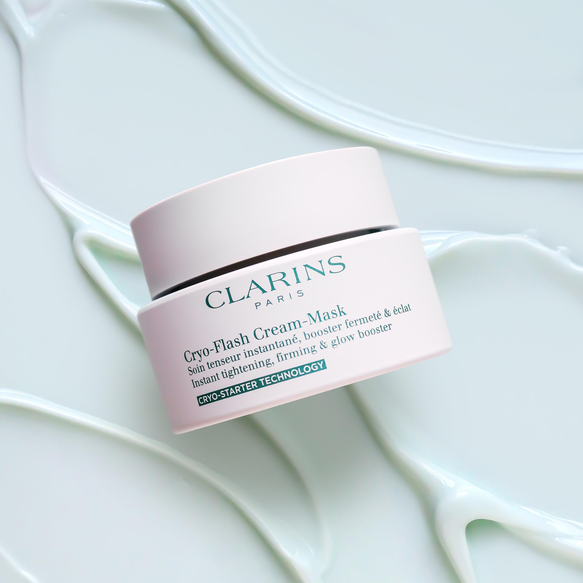 Cooling menthol derivative cue in Cryo-Flash mask for refreshing feel