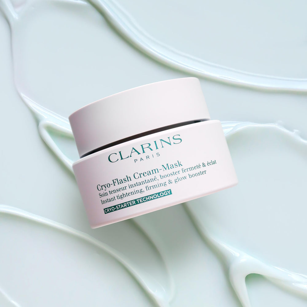 Cooling menthol derivative cue in Cryo-Flash mask for refreshing feel