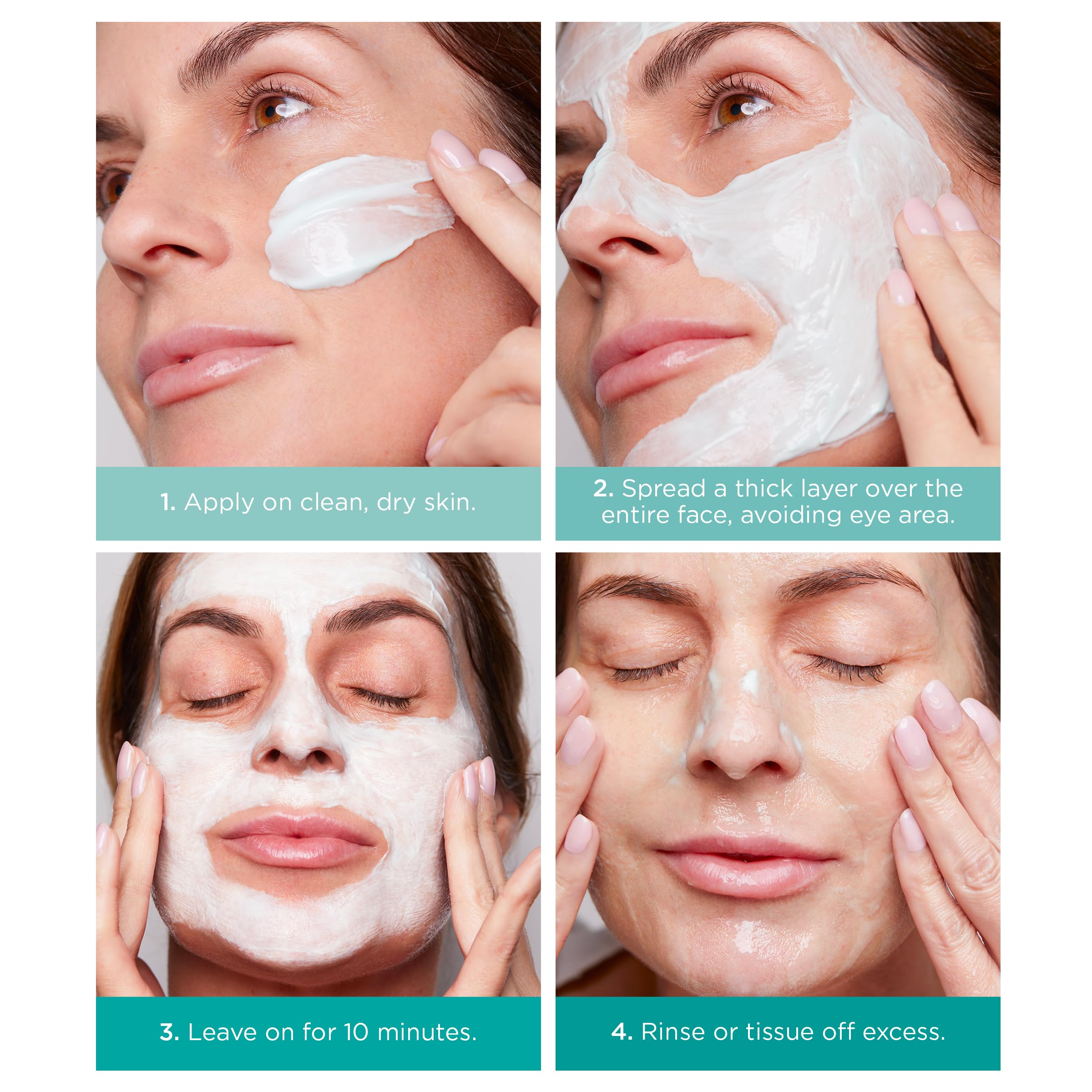 Thick layer application of Cryo-Flash mask before rinse