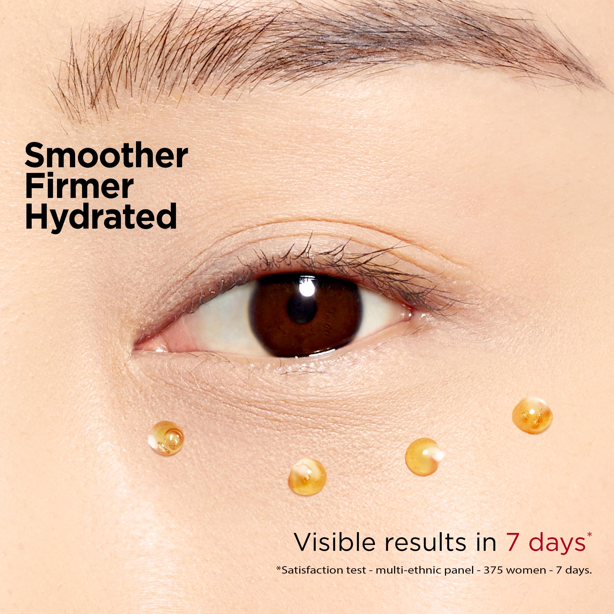Clarins Double Serum Eye dispenser close-up for targeted application.