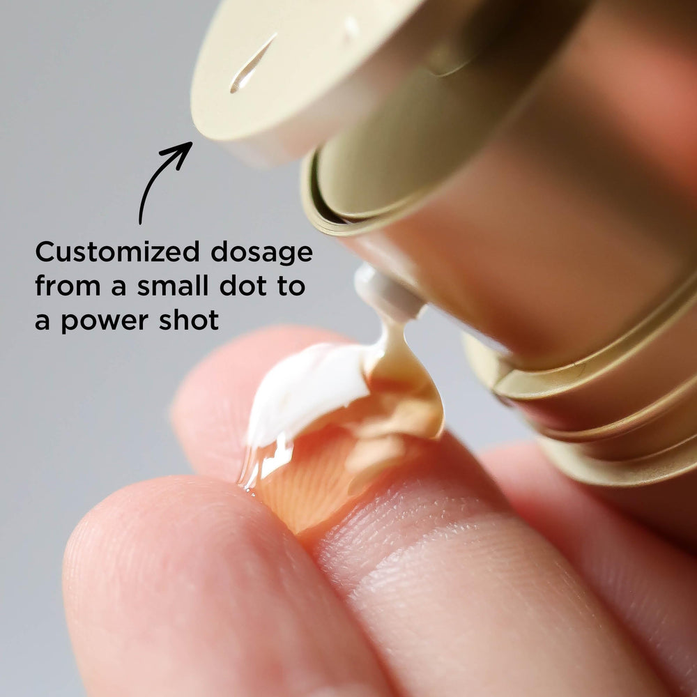 Clarins Double Serum Eye ingredient label close-up featuring Turmeric.