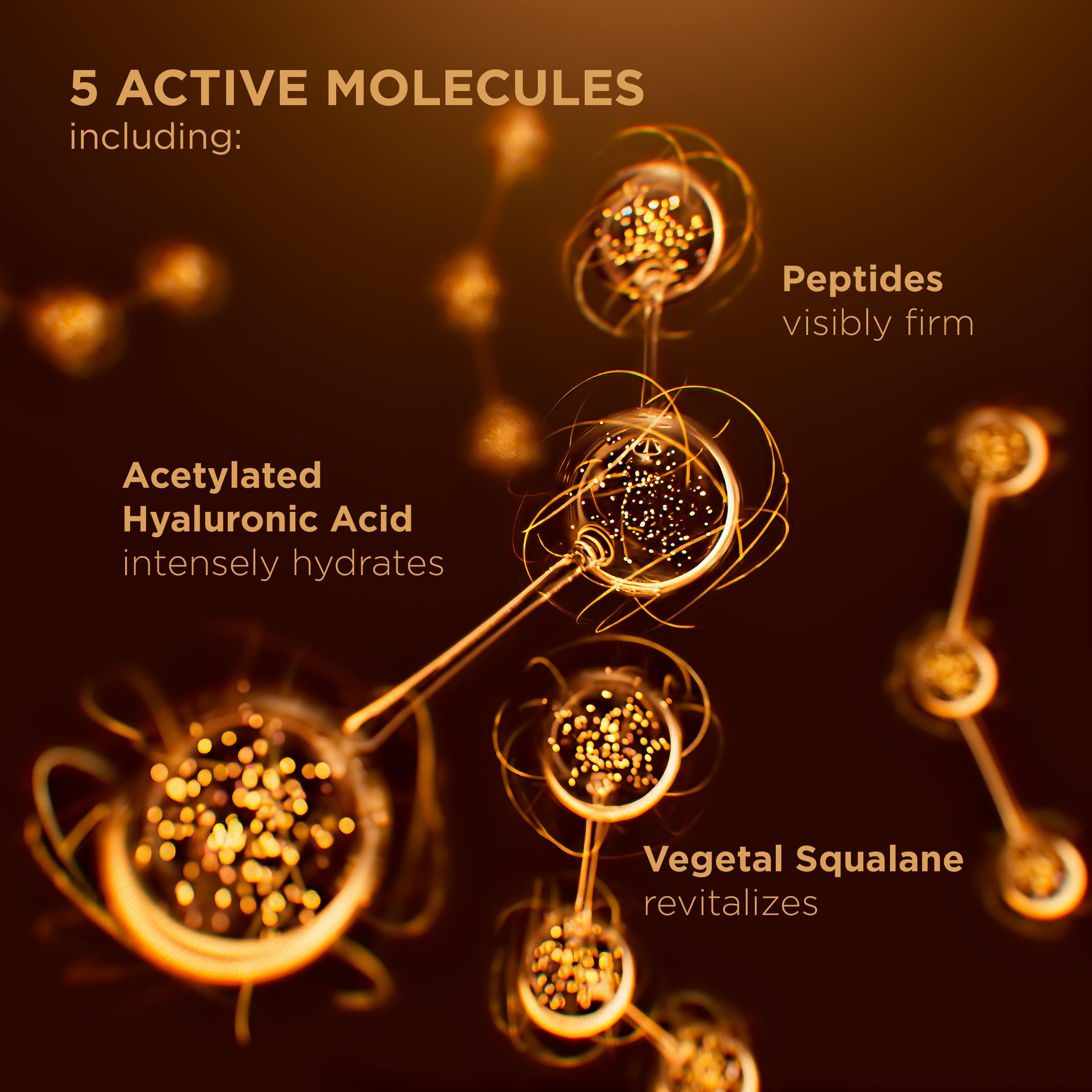 Clarins Double Serum neck and décolleté use extends care to the neckline area.