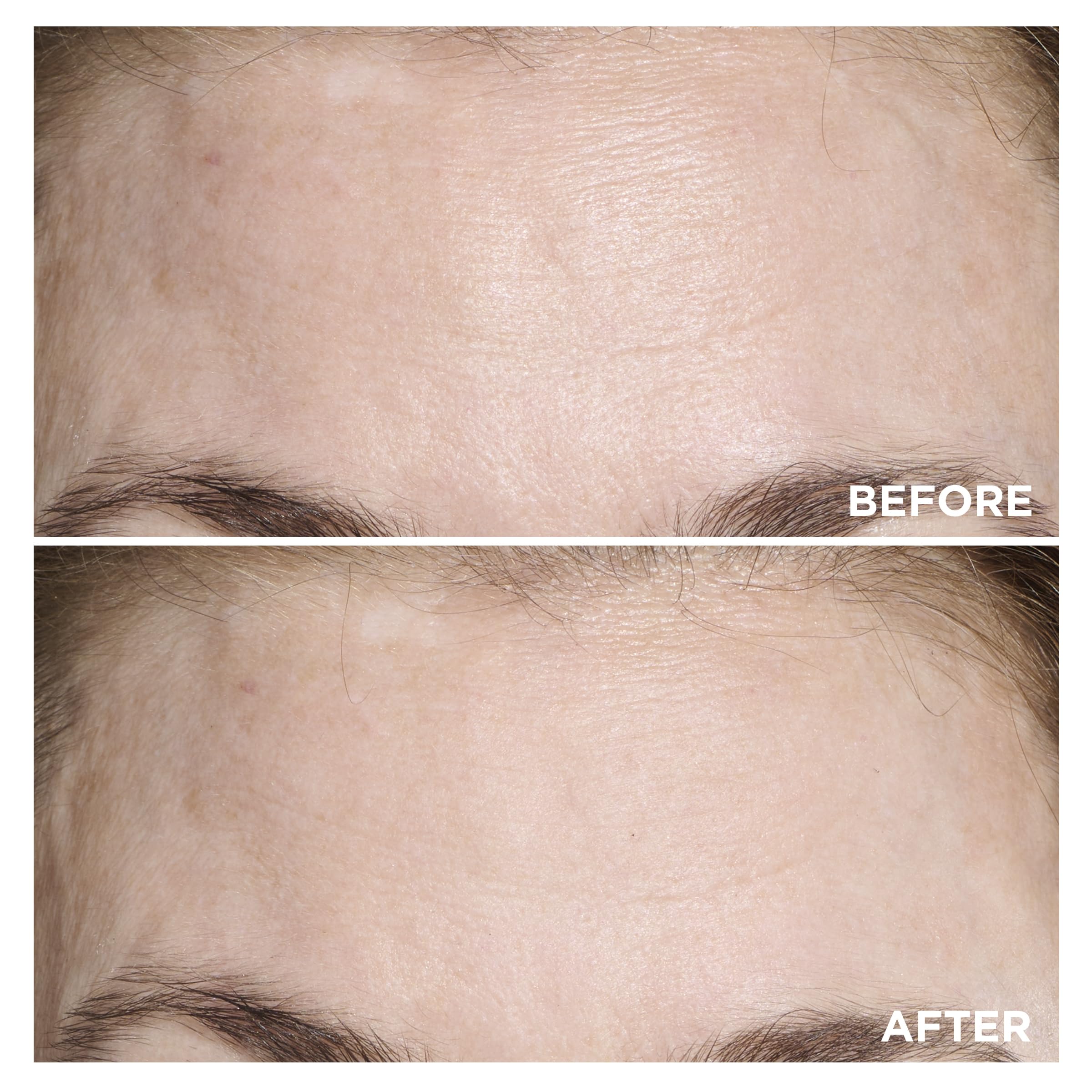 Clarins primer application on hand demonstrates smooth, even spread