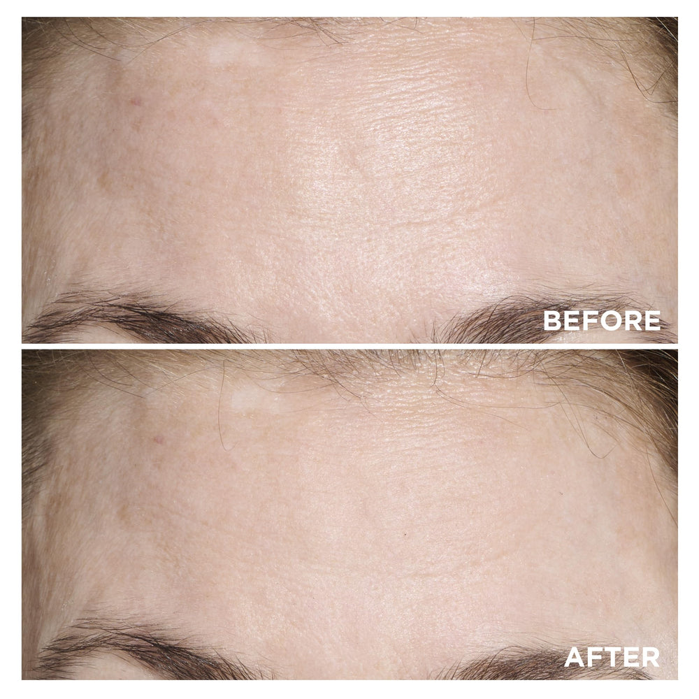 Clarins primer application on hand demonstrates smooth, even spread