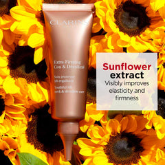 Clarins kangaroo flower mitracarpus formula ingredient imagery for plant-powered renewal.