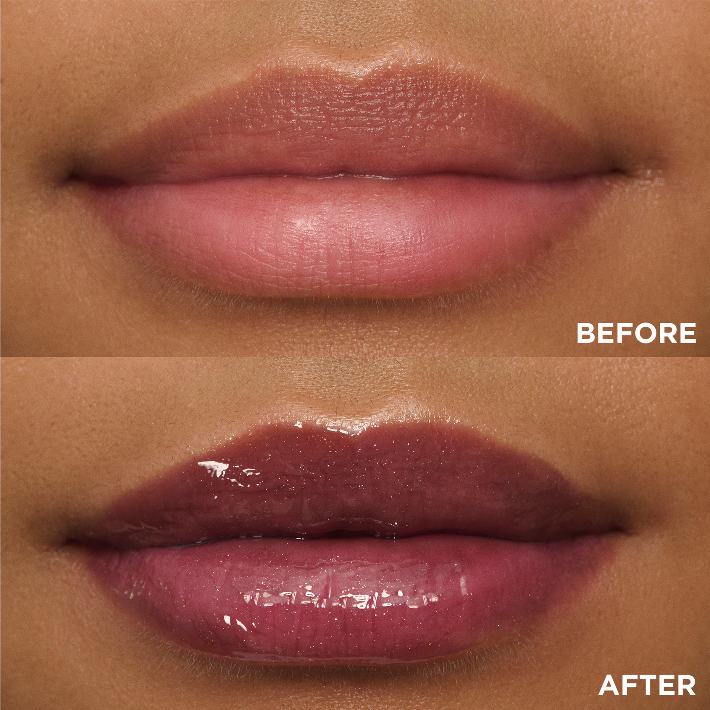 Clarins Lip Comfort Oil primes lips for lipstick prep.