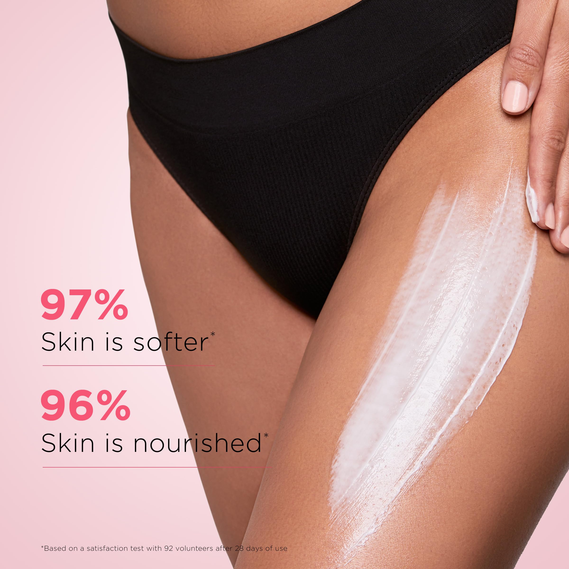 Clarins Moisture-Rich Body Lotion close-up texture showing creamy, fast-absorbing hydration