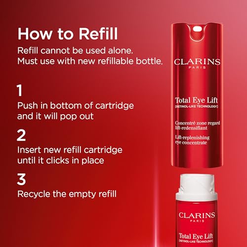 Clarins Total Eye Lift daily-use routine shot, integrates into morning skincare