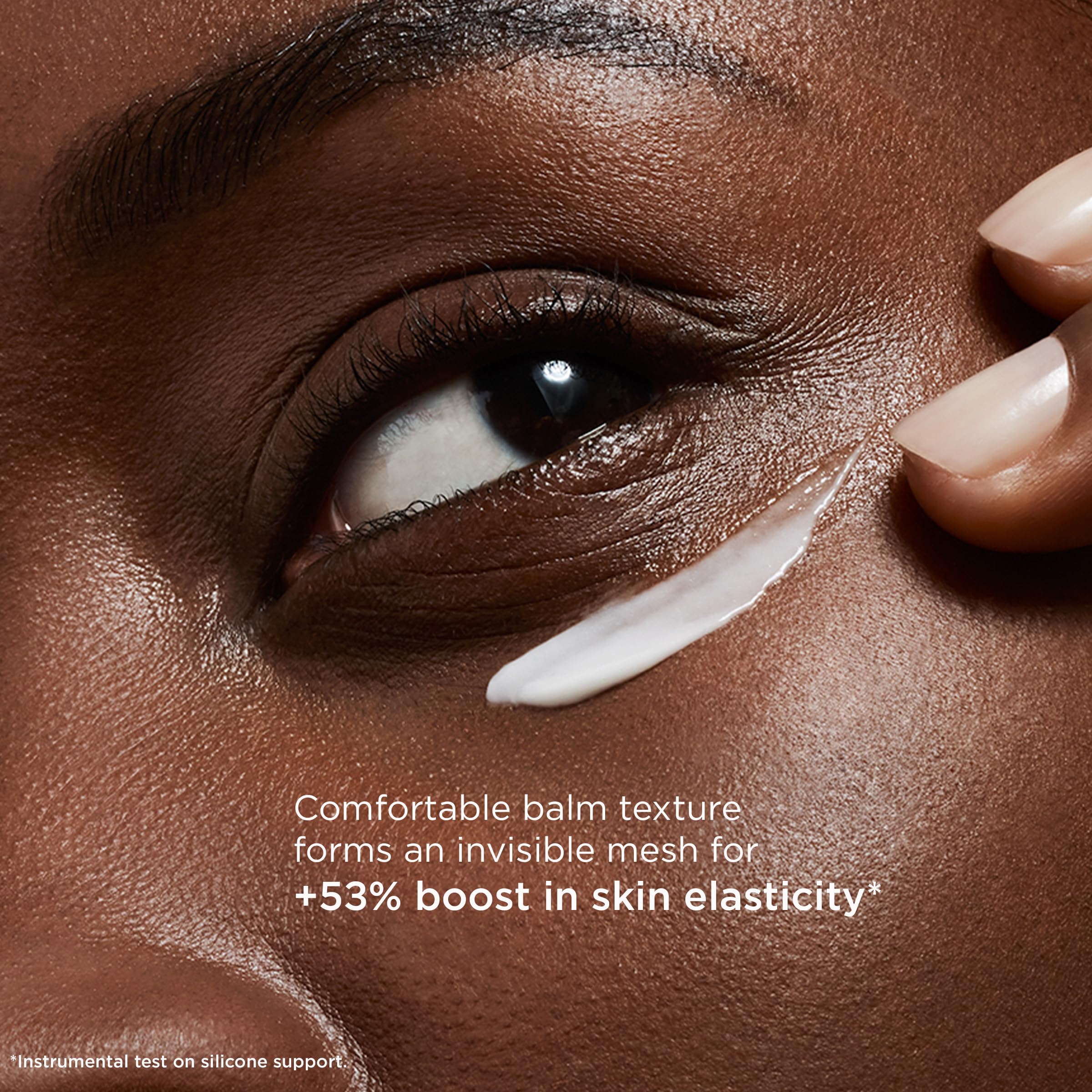 Clarins Total Eye Lift Harungana ingredient emphasis, natural formula supports delicate eye skin