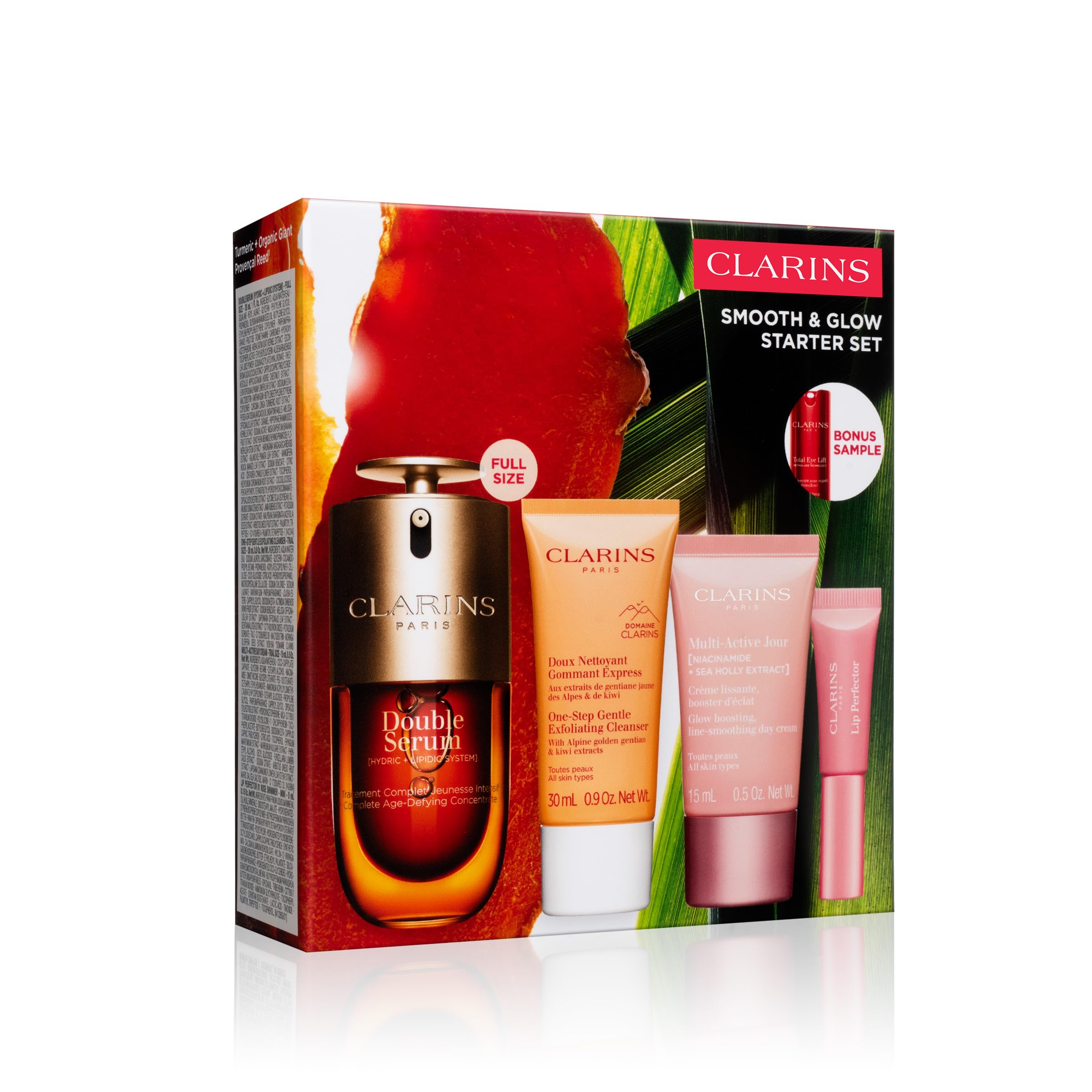 Clarins Total Eye Lift sachet, a lightweight sample for a quick eye-care boost.