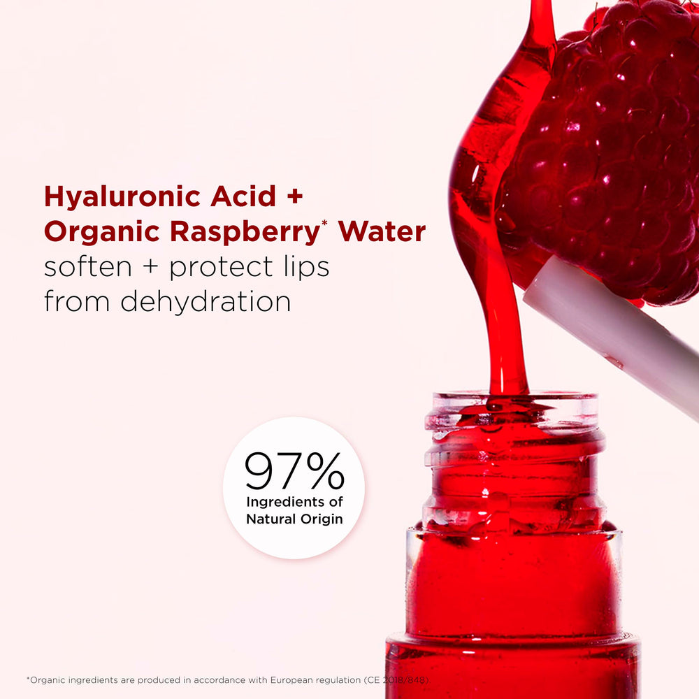 Clarins Water Lip Stain provides comfortable hydration across wear.