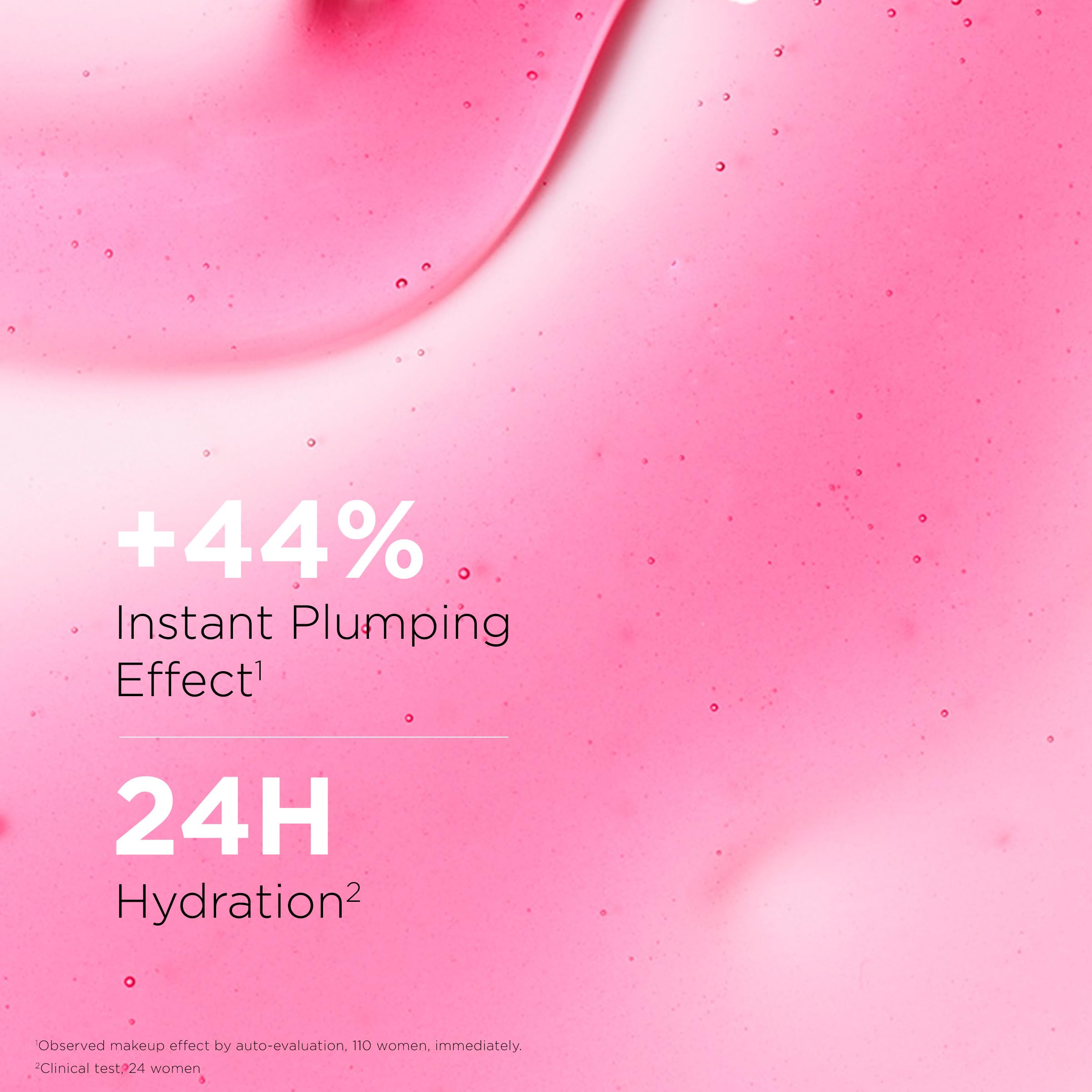 Water Lip Stain topped with Lip Comfort Oil for extra shine