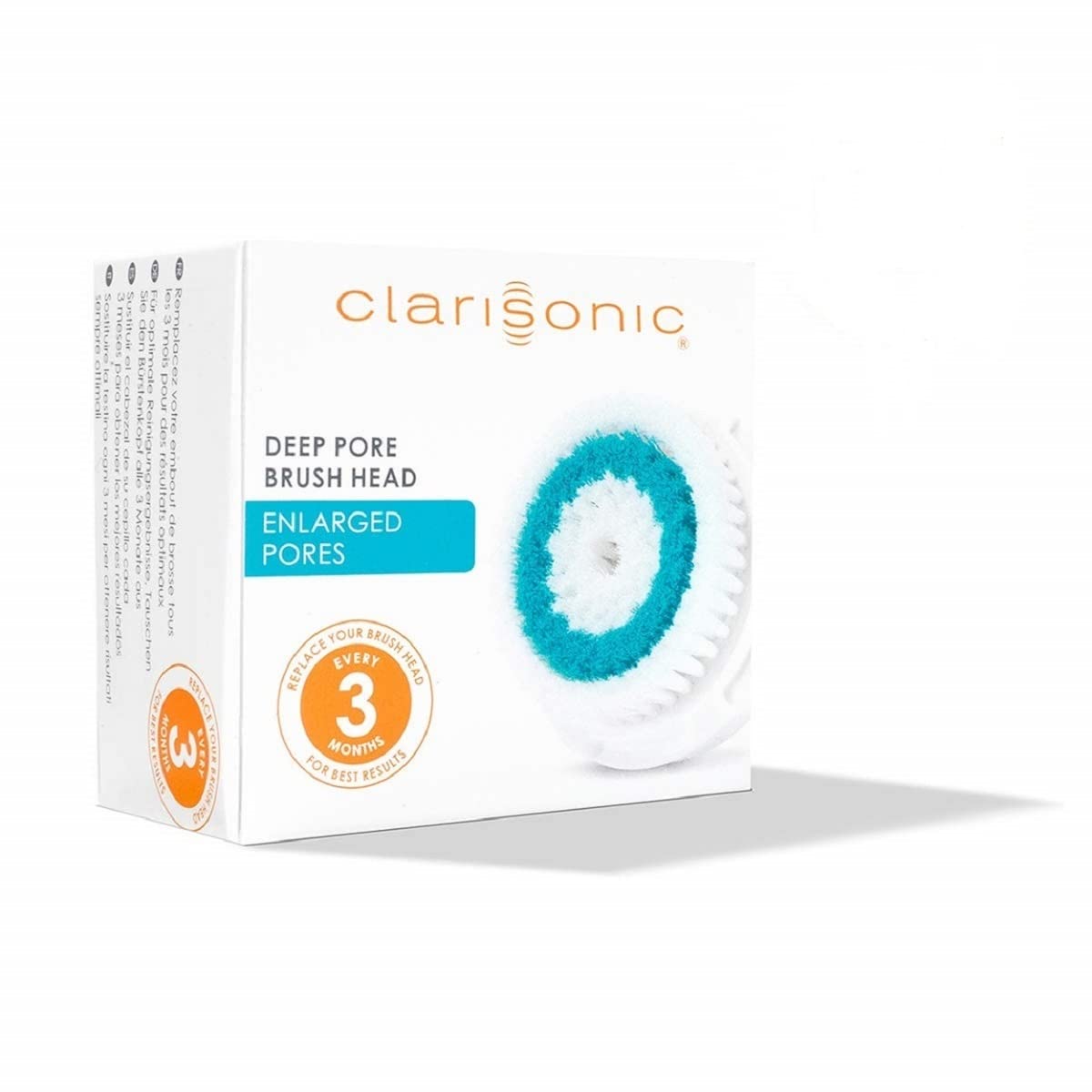 Achieve smoother-looking skin by incorporating this replacement head into routine.