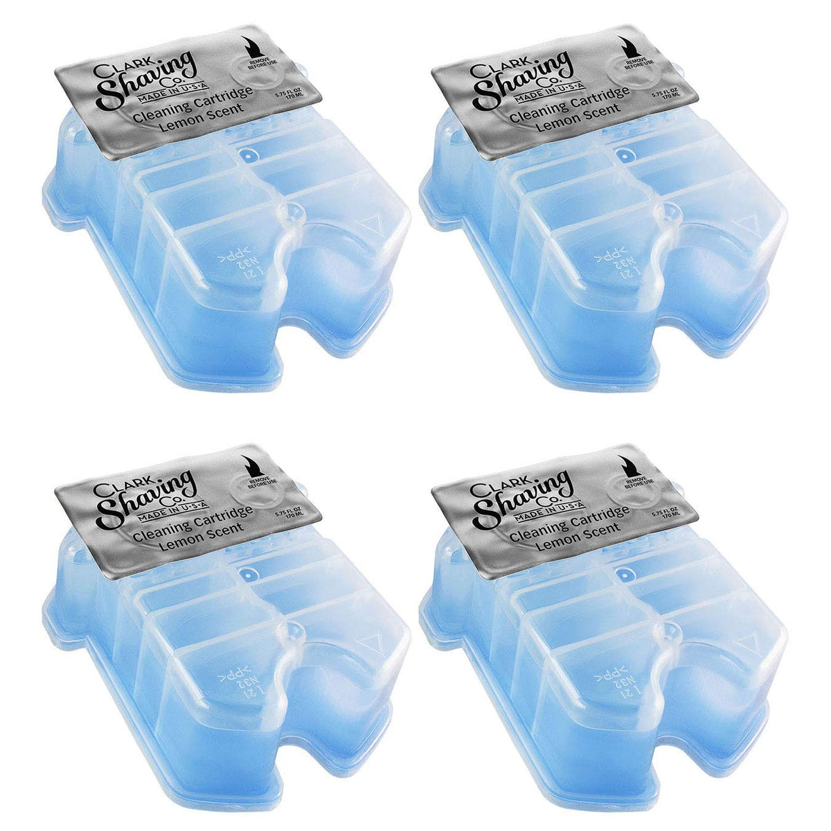 Clark Shaving Co. CCR refill cartridge for Braun Clean & Renew keeps shaver clean and lubricated.