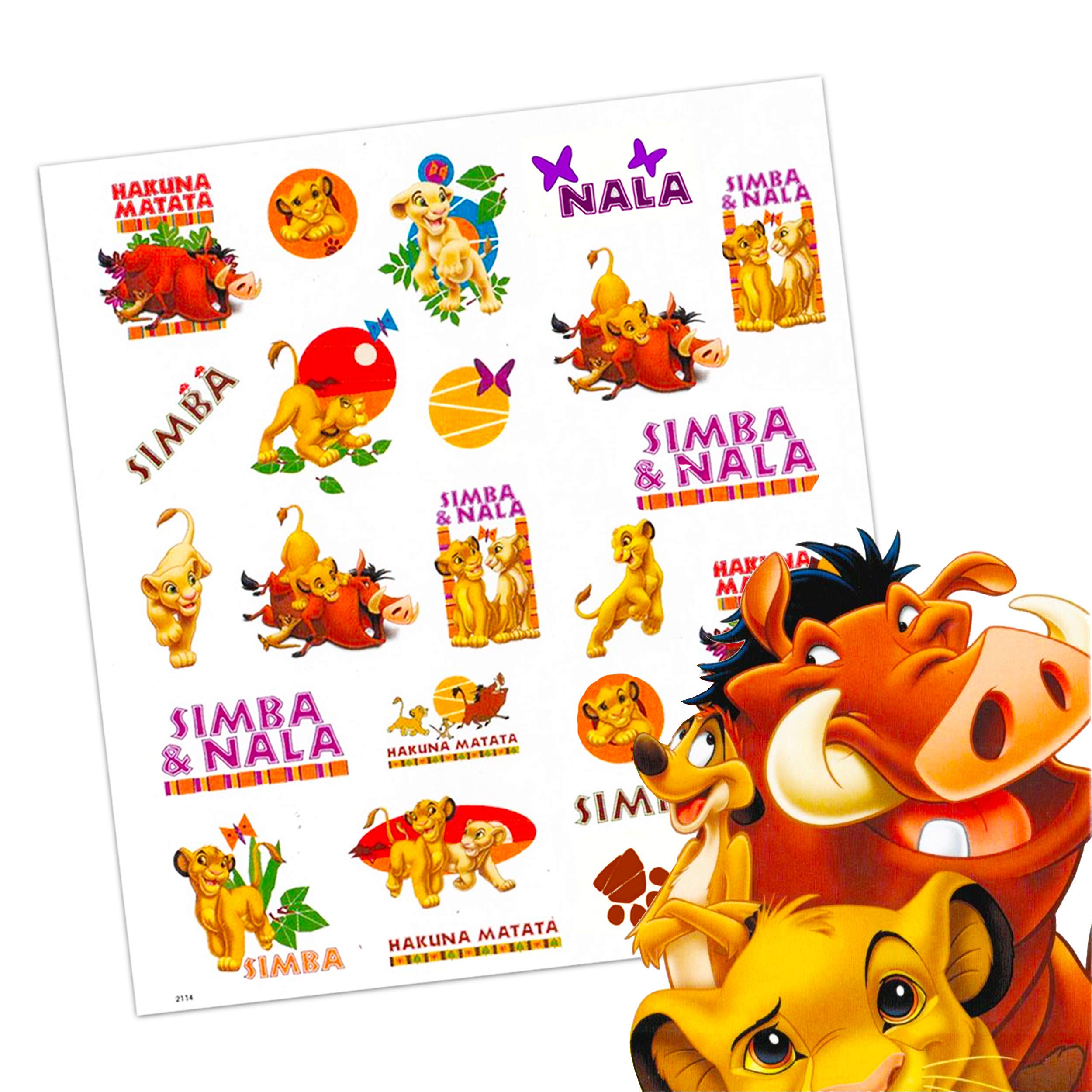 Tatuajes de Disney Classic Disney colección variada, opciones temáticas para fiestas.