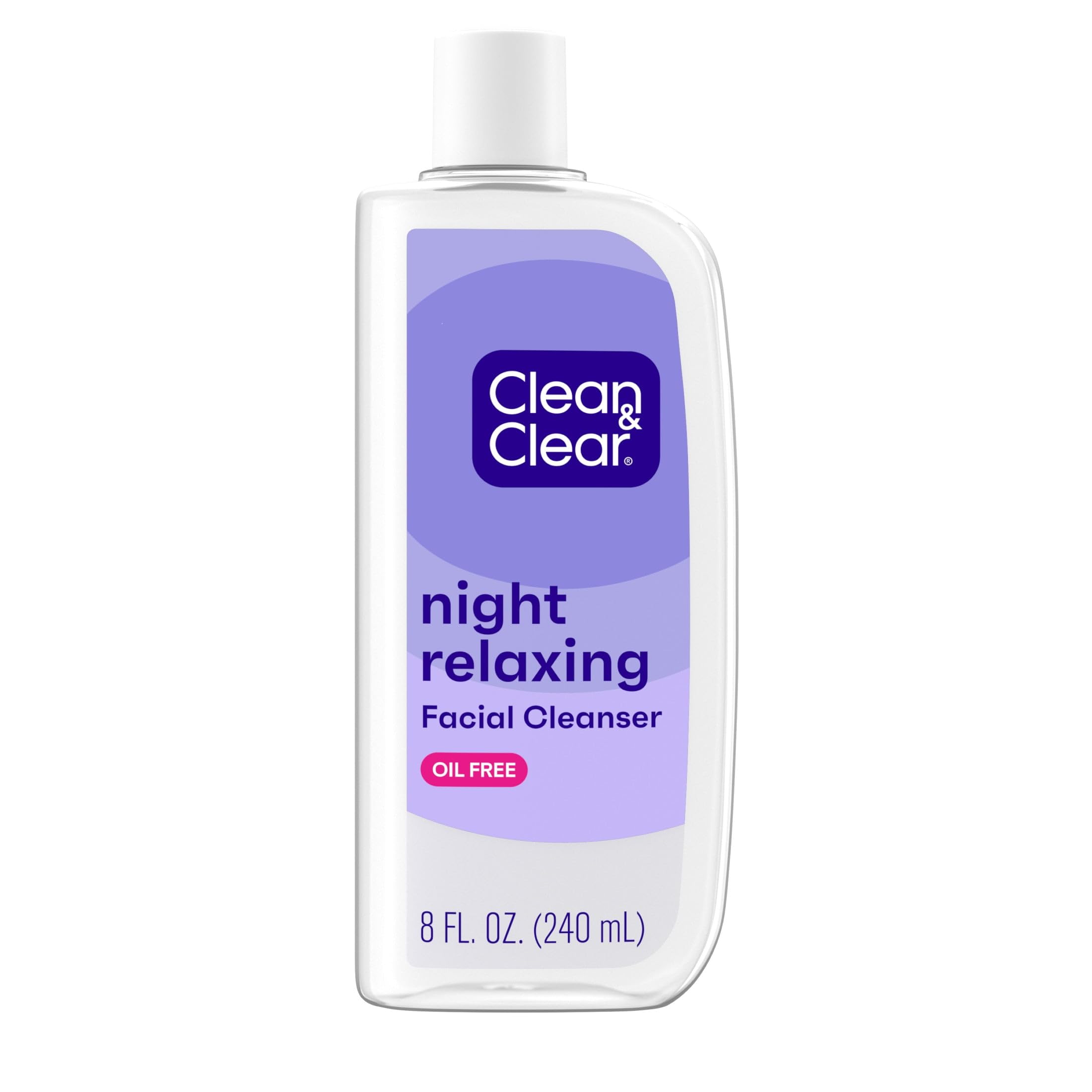 Foaming lather of Clean & Clear Night Relaxing Deep Cleaning Face Wash for gentle cleansing.