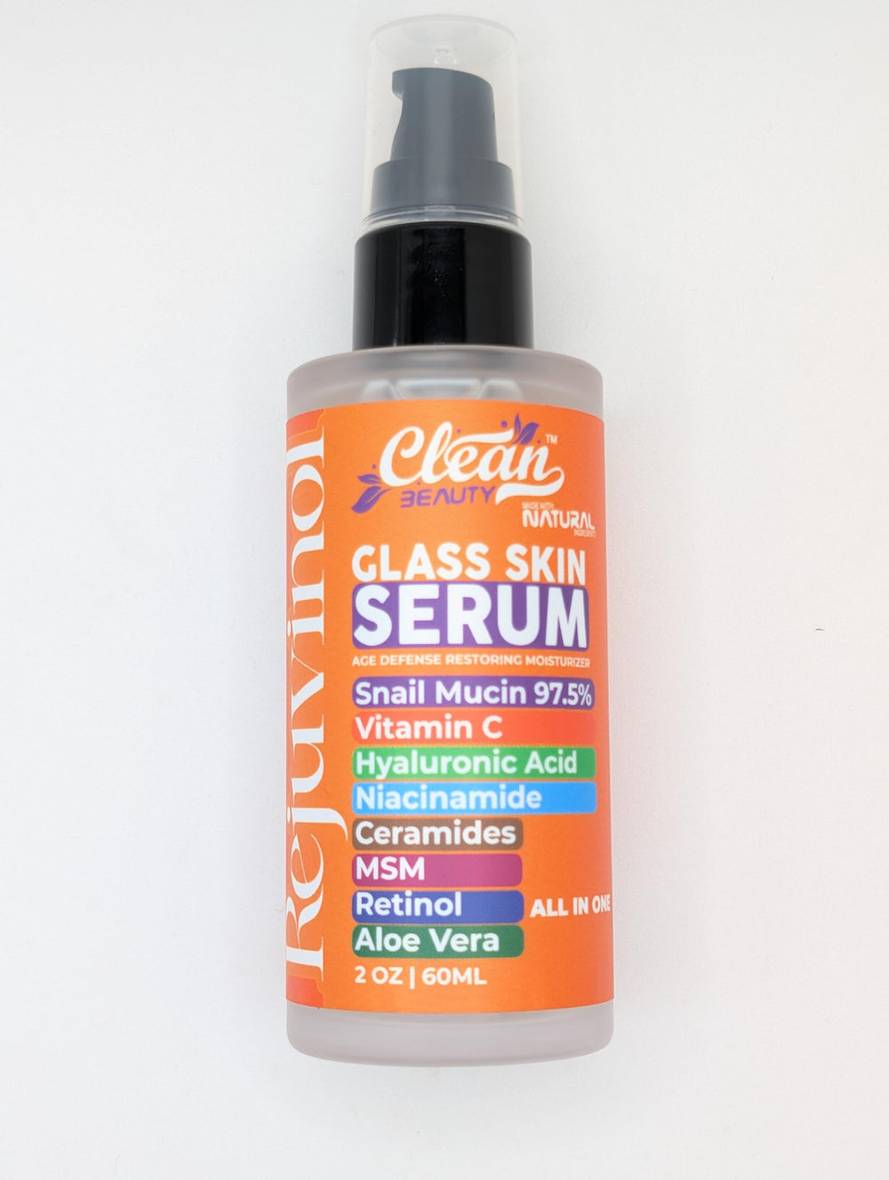 Suero Clean Beauty MSM y Aloe Vera, textura calmante al aplicar.