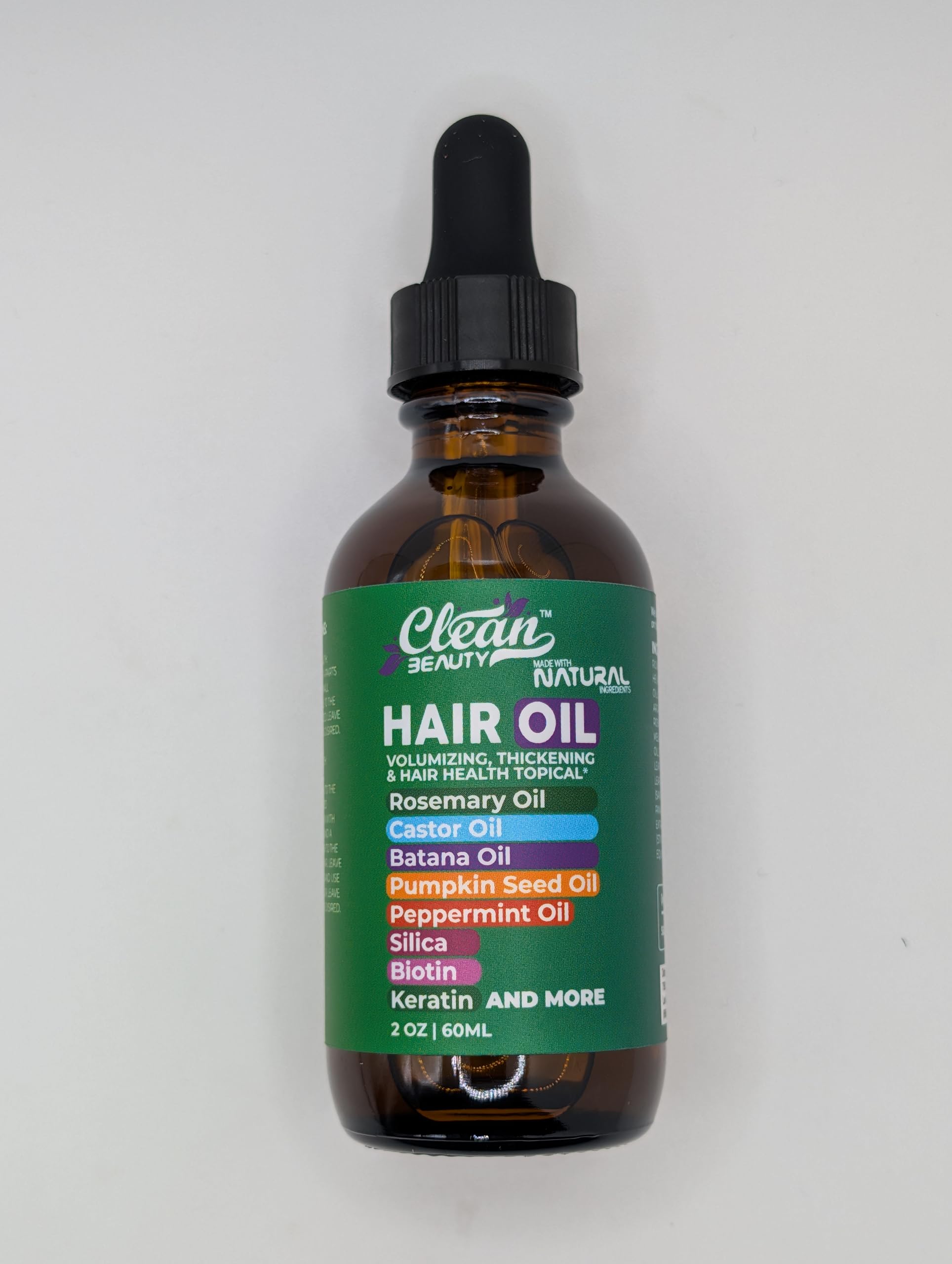 Clean Beauty Rosemary Hair Oil scene suggests daily routine hair care.