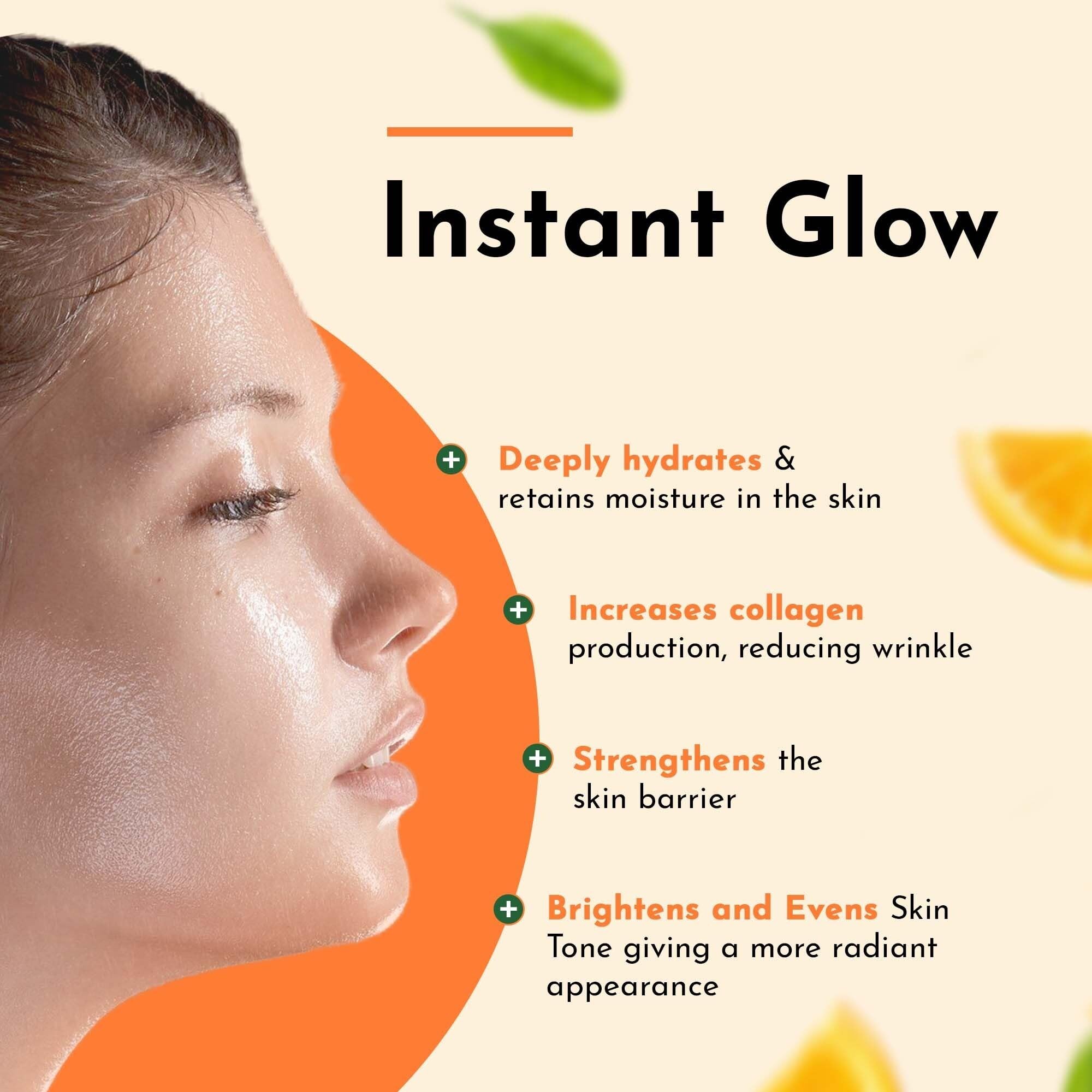 Suero Clean Beauty Vitamina C, textura ligera para rostro.