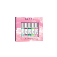 CLEAN Sky's The Limit gift set with five fragrance bottles for versatile layering