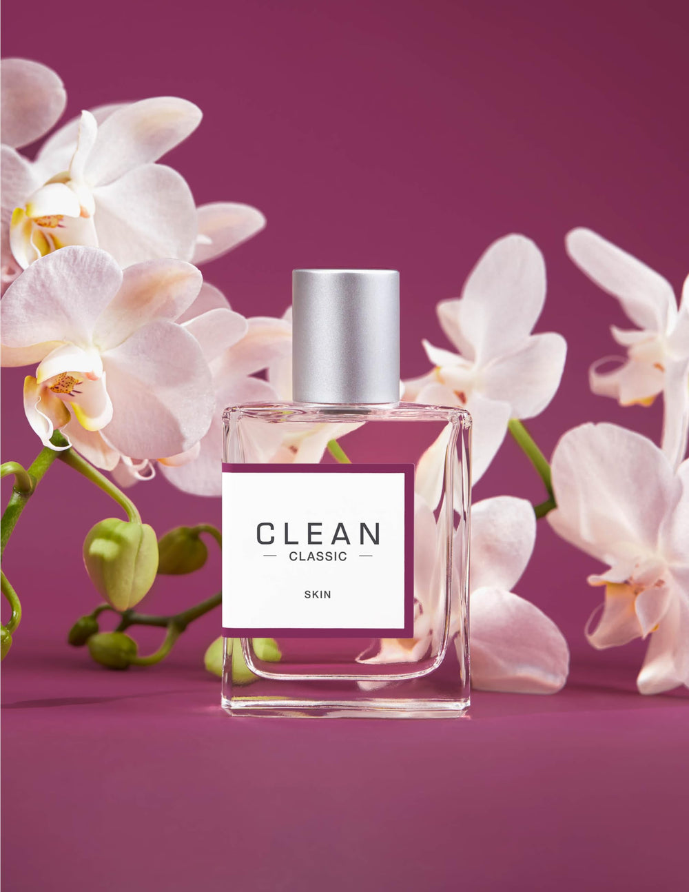 Eco-conscious packaging reflects the brand's sustainable beauty approach.