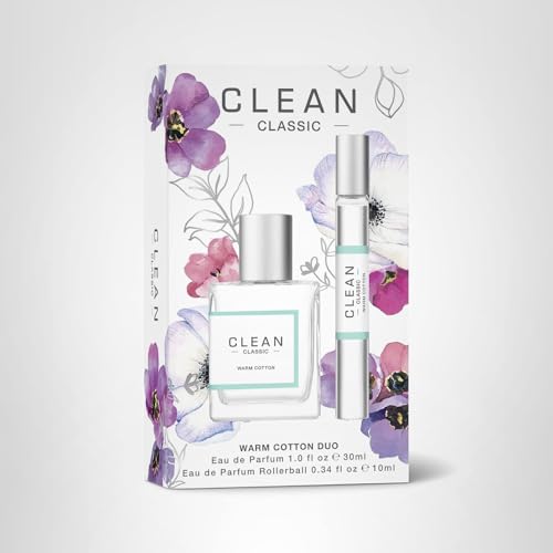 CLEAN CLASSIC Warm Cotton duo in-use shot demonstrates everyday versatility.