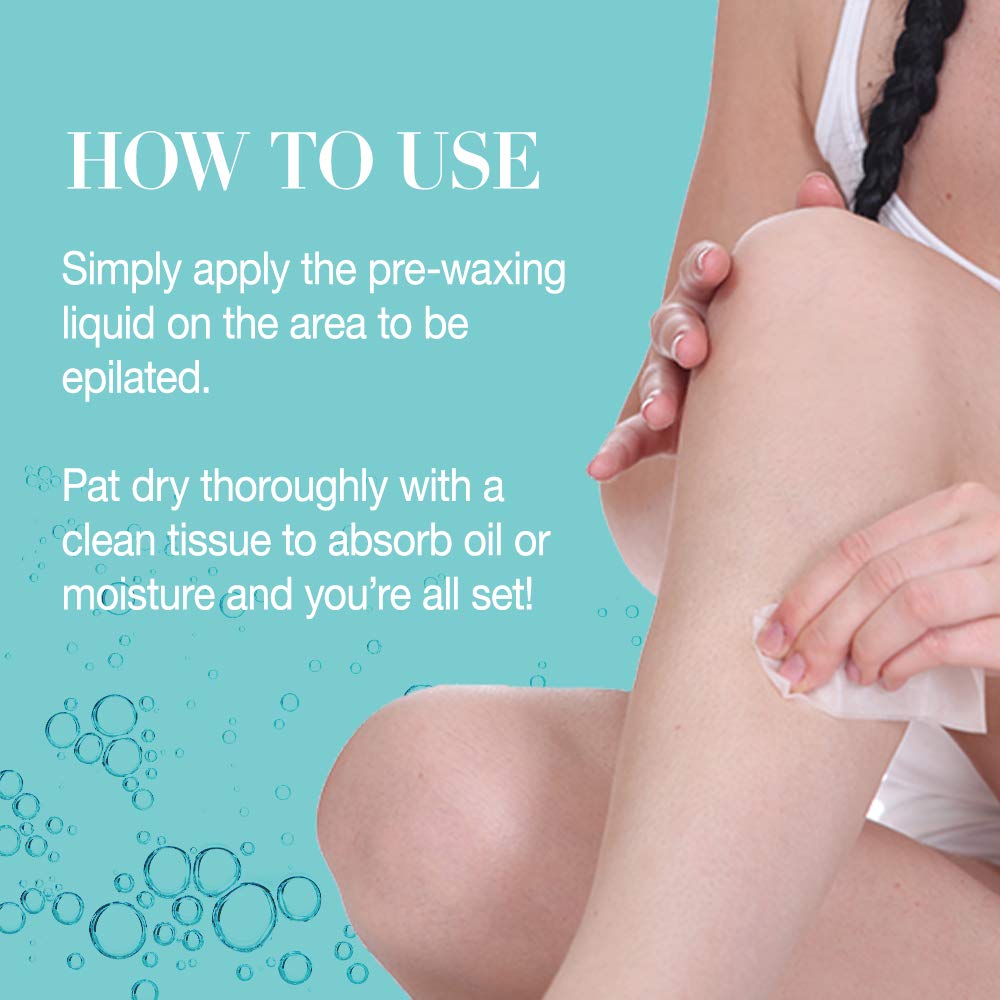 Clean + Easy Cleanse pre-wax cleanser packaging highlights paraben-free, cruelty-free USA-made formula