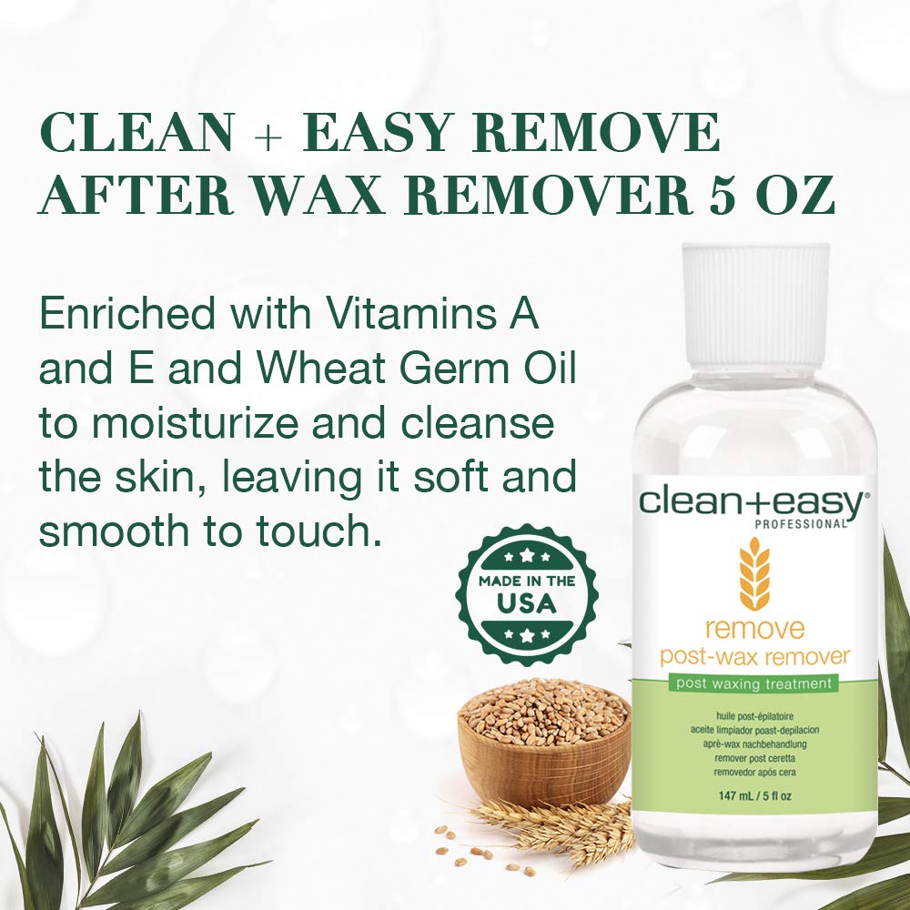 Clean + Easy wax tools cleaning close-up for hygienic maintenance between sessions