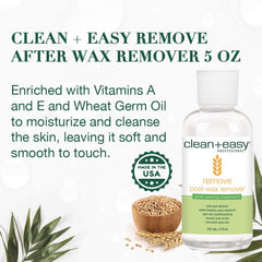 Clean + Easy wax tools cleaning close-up for hygienic maintenance between sessions