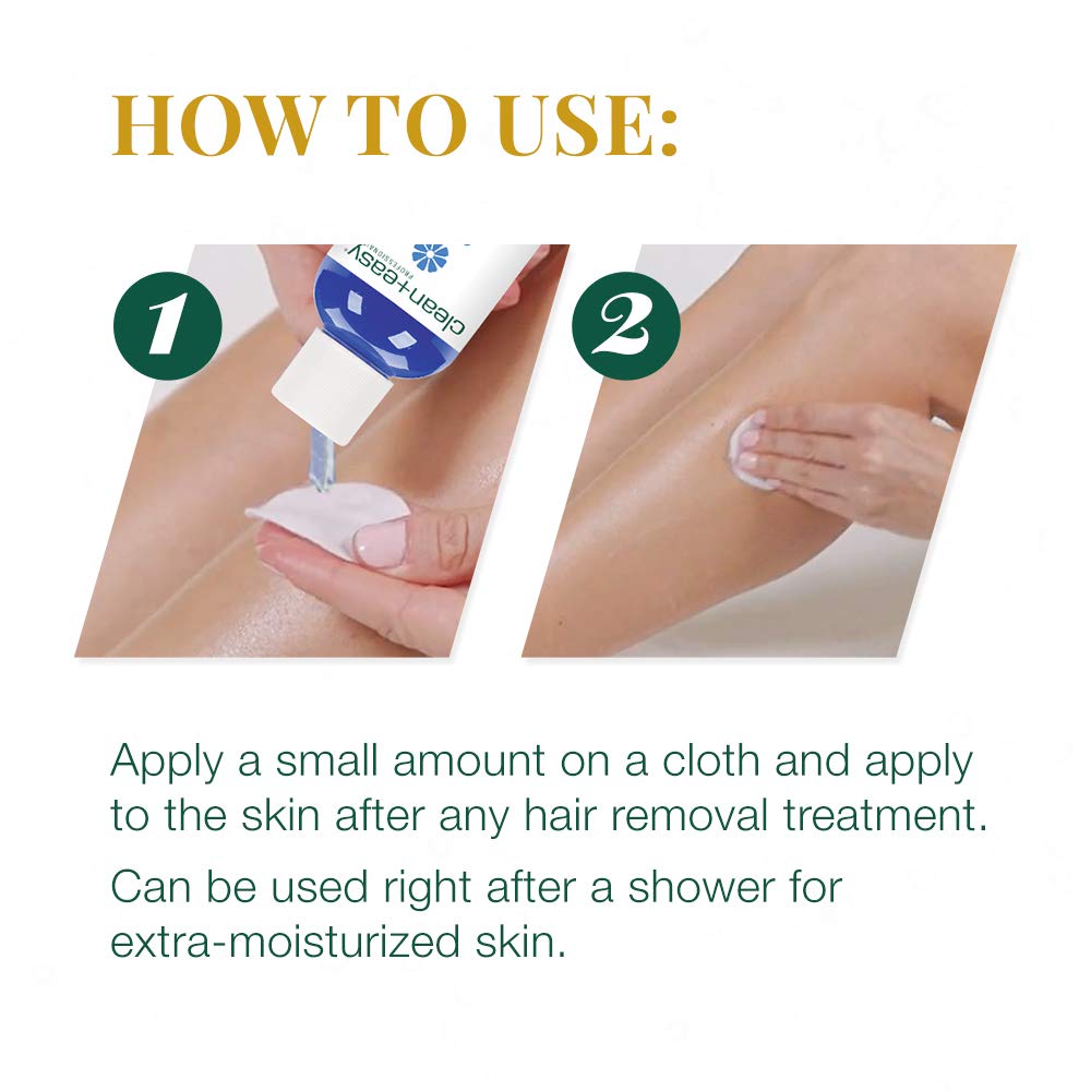 Clean + Easy two ounces Azulene Oil packaging suits spa and home use.