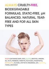 Clean Kids Naturally orange-burst-label highlights tropical scent for kid-friendly routines.