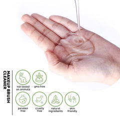 Clean-n-Fresh liquid foam cleanser for brush cleaning