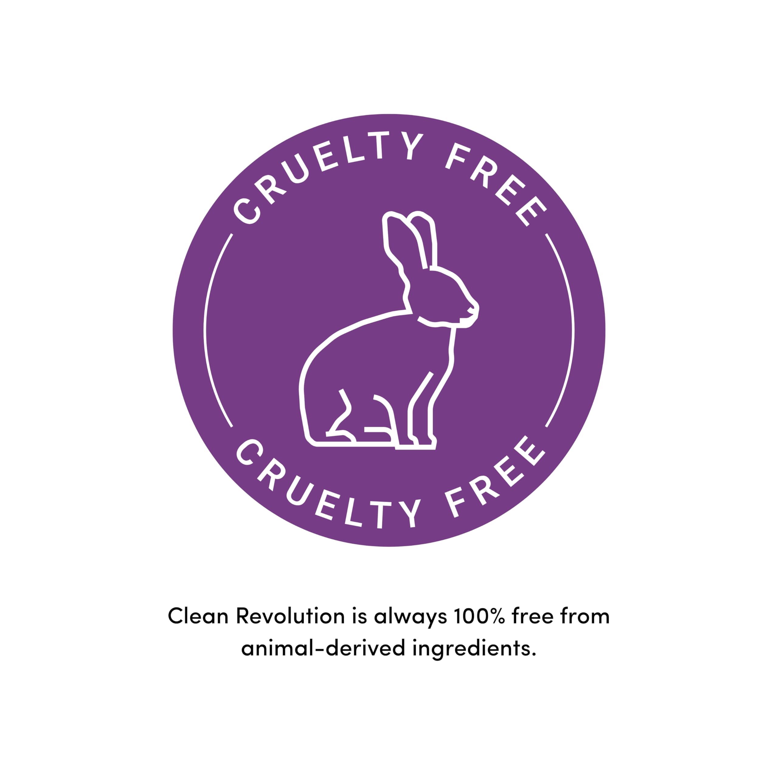 Clean Revolution 128-ounce refill container reduces waste and lowers per-use cost.