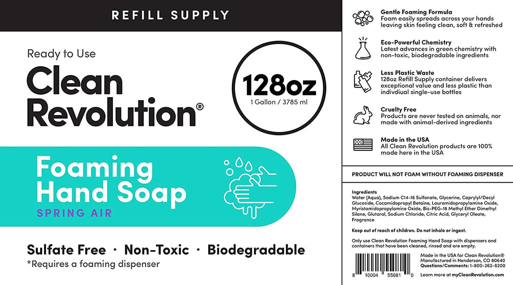 Clean Revolution Envase Reciclable, embalaje 100% reciclable