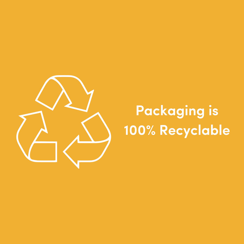 Envase reciclable de Clean Revolution para un consumo responsable.