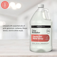 Espuma suave del jabón de manos Clean Revolution para lavado rápido