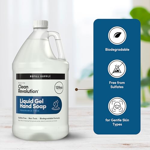Clean Revolution green chemistry badge signals biodegradable, non-toxic ingredients