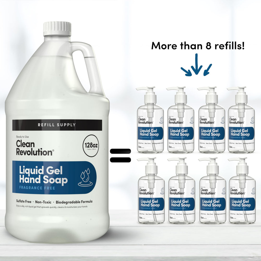 Clean Revolution, libre-sulfatos, cuidado suave sin irritantes agresivos.