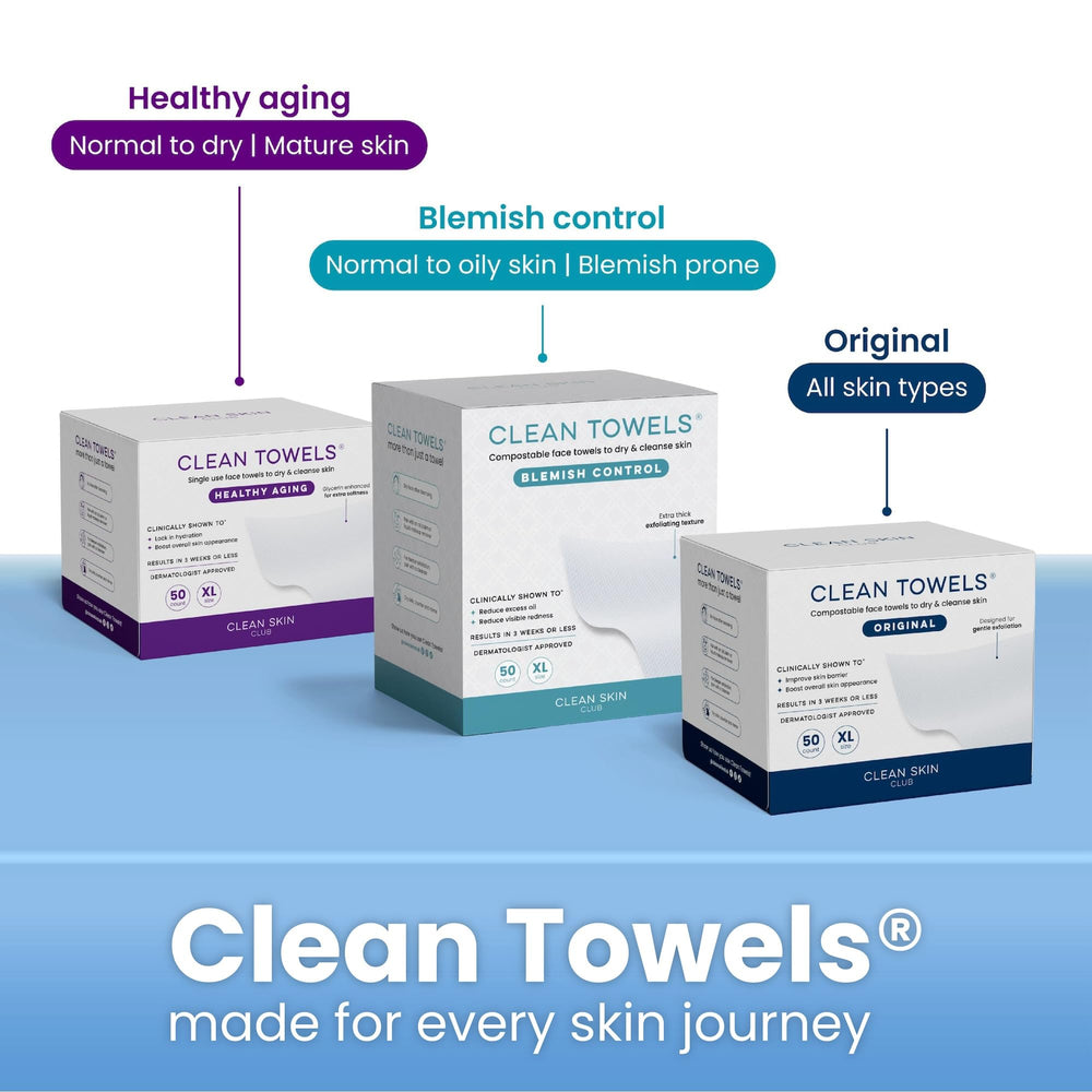 Minimalist, eco-friendly bathroom display featuring Clean Skin Club