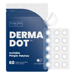 Parche acne DermaDot de CLEAN SKIN CLUB absorbe impurezas.