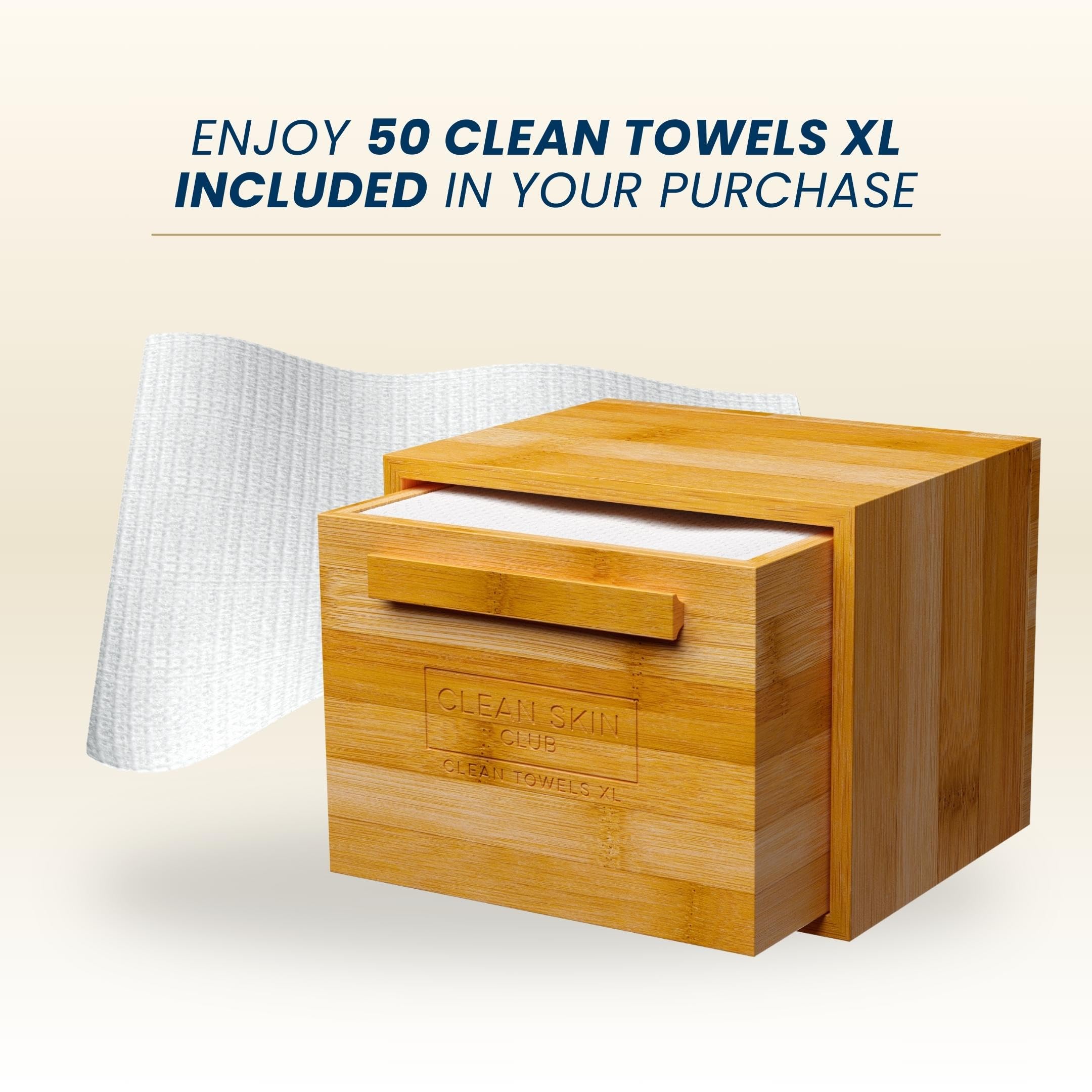 Bamboo container adds stylish organization to bathroom